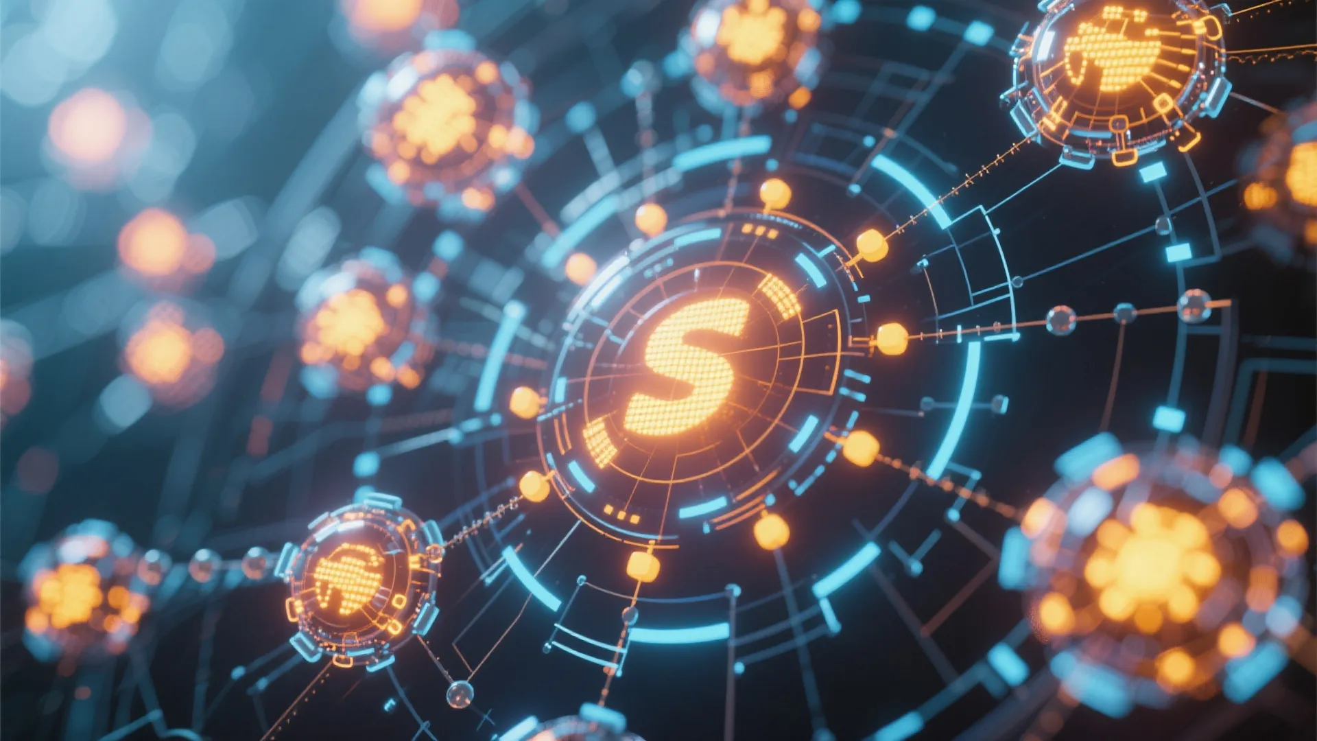 Secure Network Background